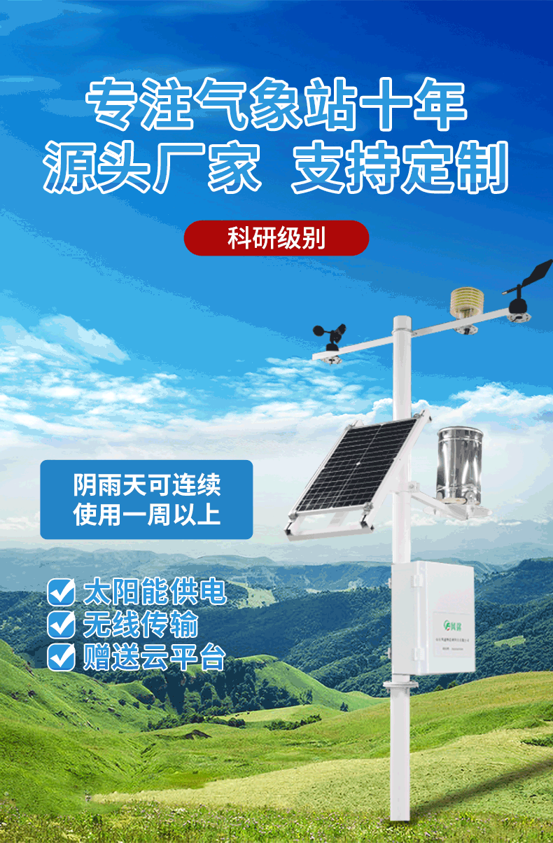 風(fēng)途科技，致力于氣象站的ISO9001認(rèn)證企業(yè)